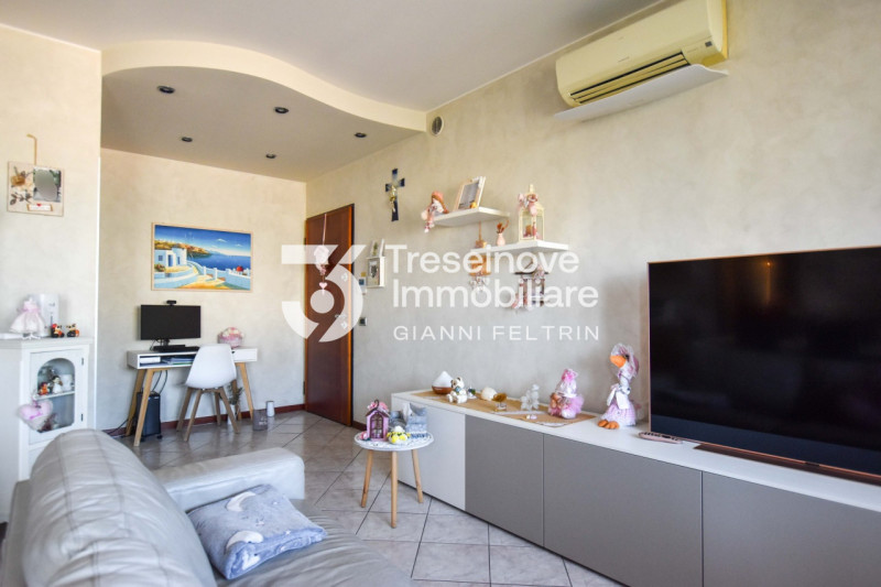 (Per INFO Feltrin Simone) Proponiamo in vendita un appartamento al primo piano a Paese, situato i...