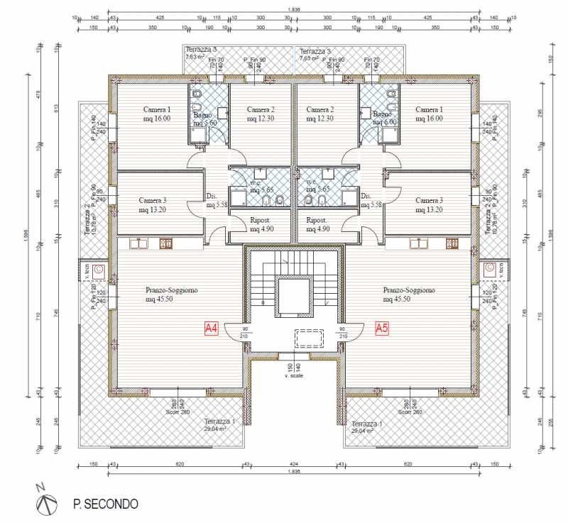 In contesto condominiale di sole 5 unità proponiamo quadrilocale situato nel cuore di Campodarseg...