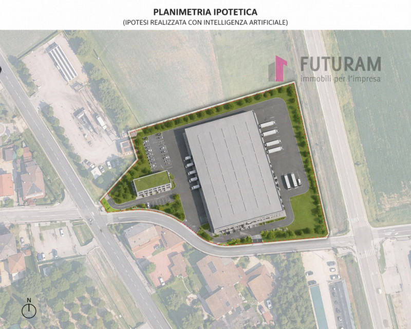 LIMENA - rif.705MIC - Per info 3473209826 - In zona di espansione industriale di Limena (ZAI Oves...