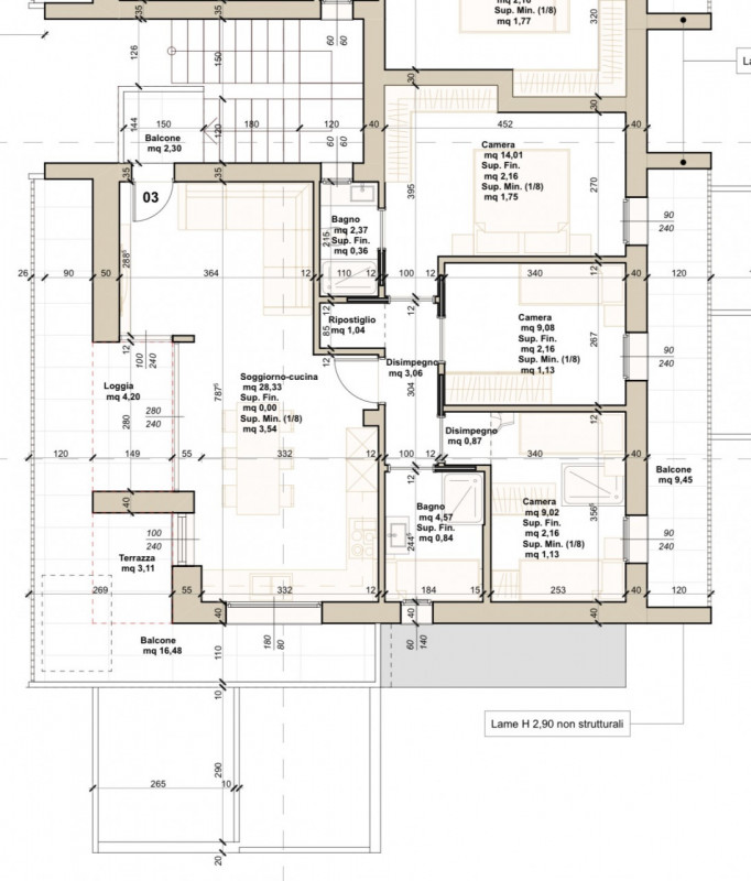 ULTIMA UNITA' DISPONIBILE
Stai cercando una soluzione all'ultimo piano, con un un grande terrazzo...