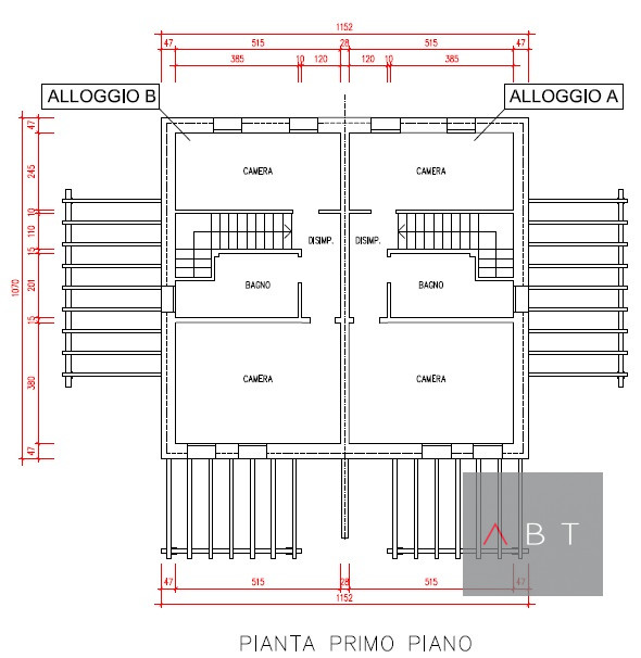 Situata nella frazione di Presina, nuova bifamiliare in costruzione e composta di: ingresso, sogg...