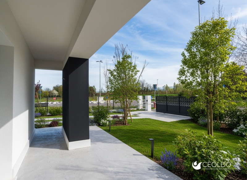 Vigonza-centro-: proponiamo una splendida porzione di bifamiliare situata nel rinomato contesto r...