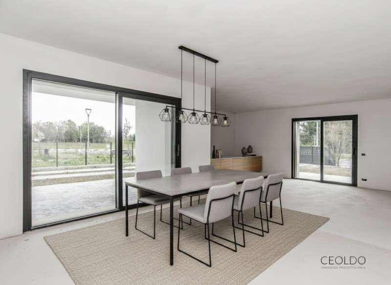 Vigonza-centro-: proponiamo una splendida porzione di bifamiliare situata nel rinomato contesto r...