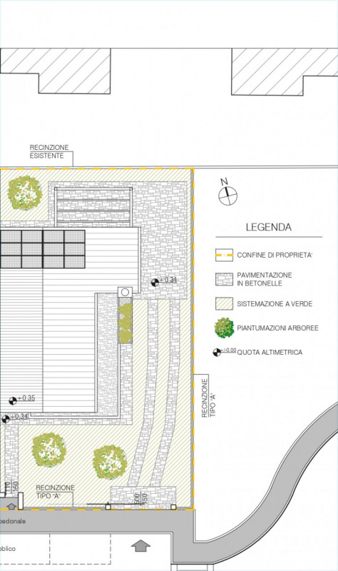 Vigonza-centro-: proponiamo una splendida porzione di bifamiliare situata nel rinomato contesto r...