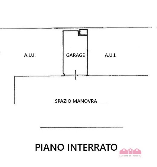 CREAZZO: PORZIONE DI CASA CON GIARDINO SU TRE LIVELLI, INGRESSO, CUCINA, SOGGIORNO, BAGNO OSPITI,...