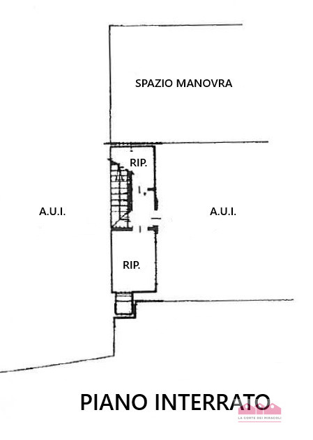 CREAZZO: PORZIONE DI CASA CON GIARDINO SU TRE LIVELLI, INGRESSO, CUCINA, SOGGIORNO, BAGNO OSPITI,...