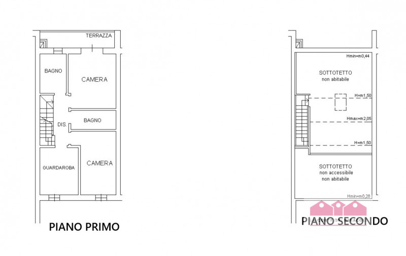 CREAZZO: PORZIONE DI CASA CON GIARDINO SU TRE LIVELLI, INGRESSO, CUCINA, SOGGIORNO, BAGNO OSPITI,...