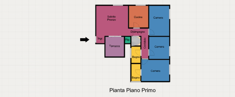 In una delle zone più richieste di Vicenza, precisamente lungo Viale Trieste, proponiamo in vendi...
