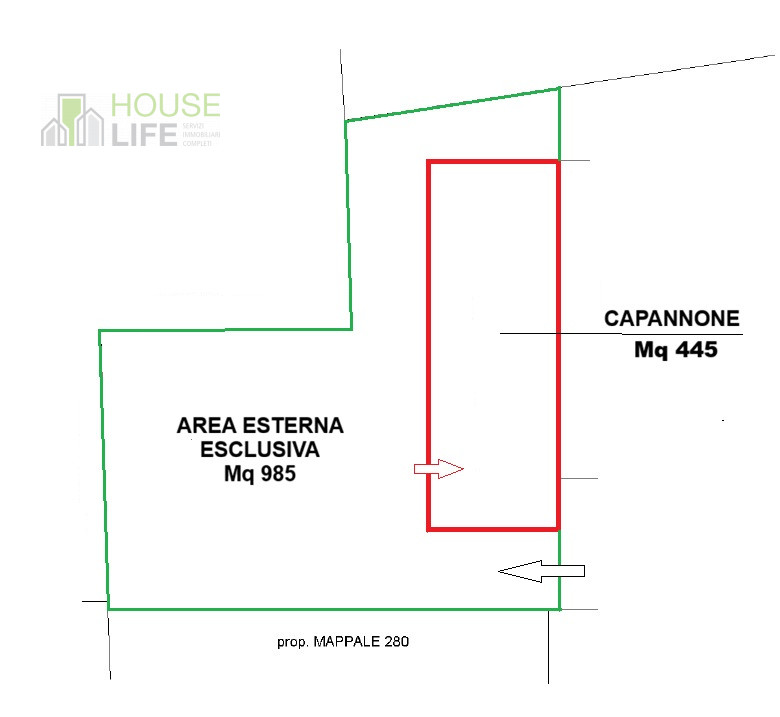 THIENE: CAPANNONE ARTIGIANALE LOCATO di 450 mq totali, di cui circa 65 mq di uffici, 65 di locali...