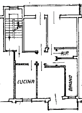 RECOARO TERME: spazioso APPARTAMENTO BICAMERE in pieno centro con poggiolo, veranda, soffitta, te...