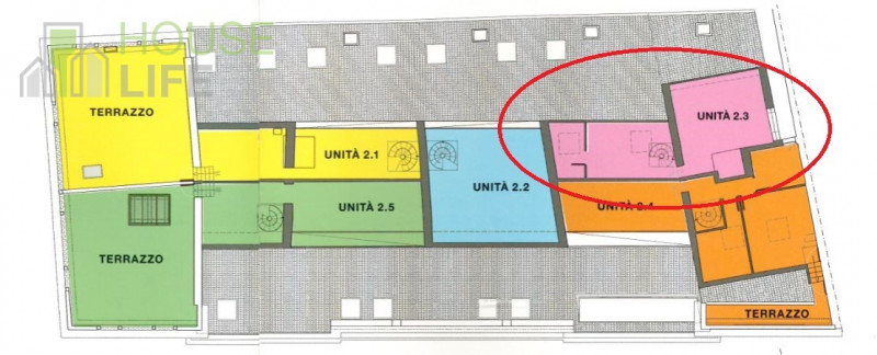 SCHIO-CENTRO: moderno BICAMERE DUPLEX con finiture di lusso, in signorile palazzo storico nel cen...