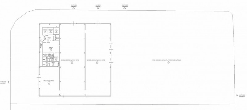 SCHIO/SANTORSO: CAPANNONE SINGOLO con ampia AREA ESTERNA EDIFICABILE. Lotto totale di 10.900mq, c...