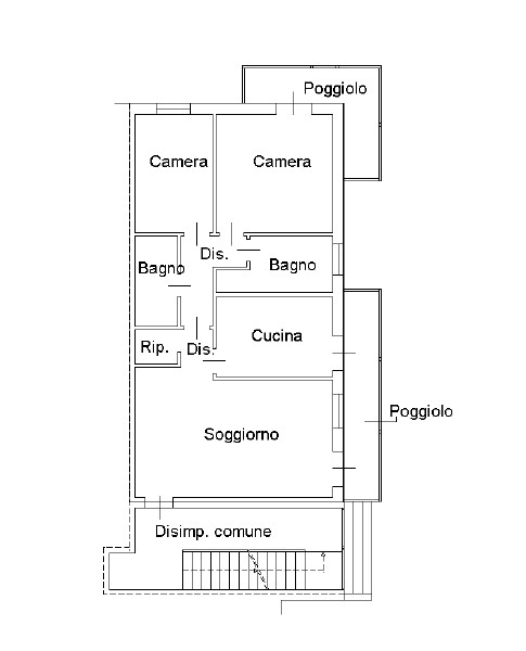 Proponiamo in vendita un bellissimo appartamento al piano rialzato, situato a Sant'Elena (localit...