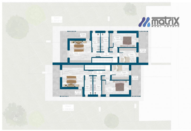 Bifamiliare €. 320.000 Nuova Classe A4 giardino mq. 250.
A pochi Km dal centro di Piove di Sacco,...