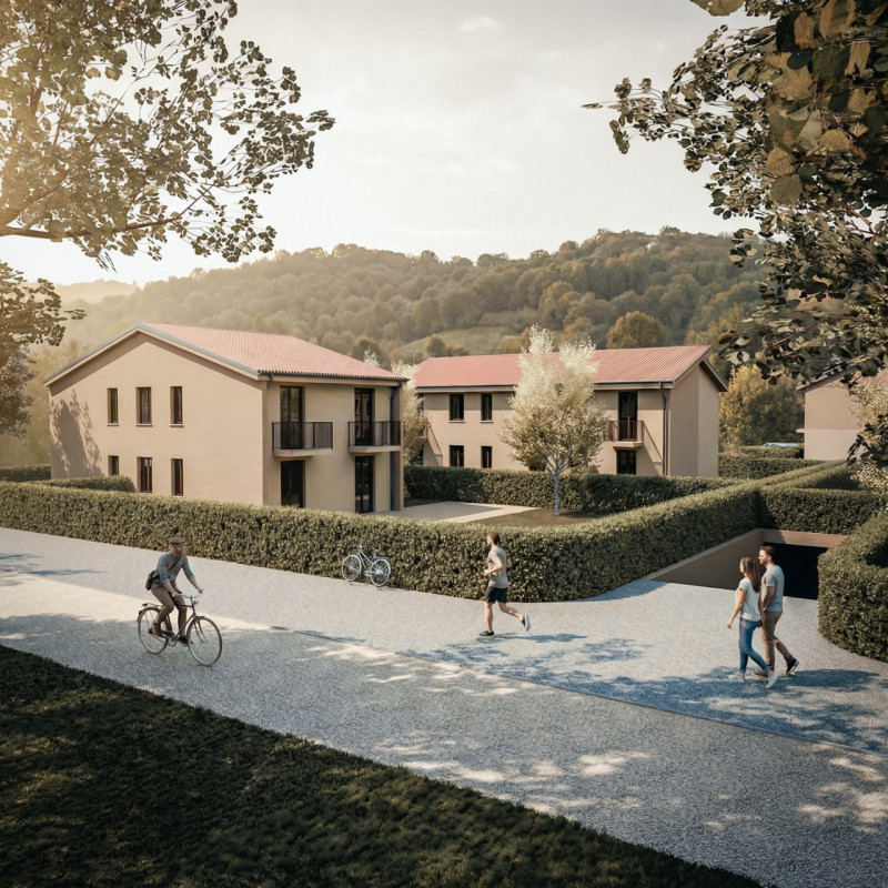 Unità 8A.3 in Residenze Casa si compone da un appartamento tipologia mini con un servizio al pian...