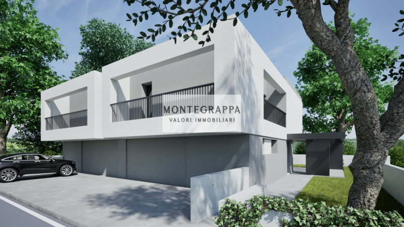 In contesto residenziale tranquillo e moderno, proponiamo in vendita elegante porzione di bifamil...