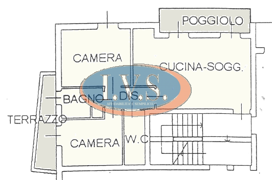 CERVARESE SANTA CROCE (PD): in zona residenziale molto servita proponiamo BICAMERE al primo piano...