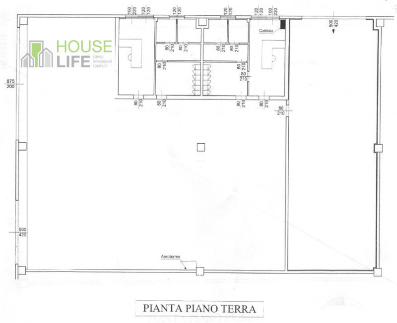 THIENE - Z.I.: CAPANNONE ARTIGIANALE IN POSIZIONE STRATEGICA di mq 650 totali, di cui mq 480 di a...