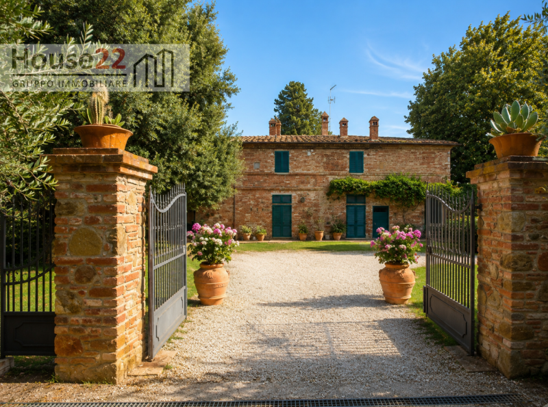 AREZZO - TOSCANA. Splendido ANTICO CASALE sapientemente ristrutturato, con una superficie totale ...