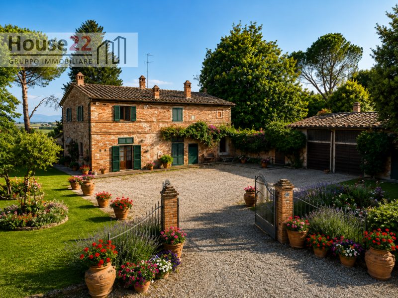 AREZZO - TOSCANA. Splendido ANTICO CASALE sapientemente ristrutturato, con una superficie totale ...