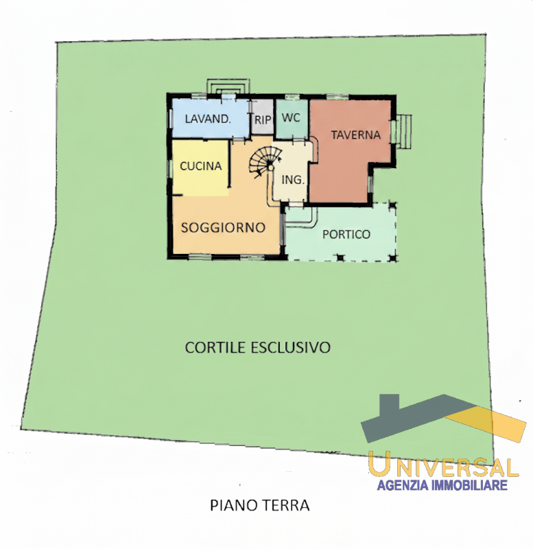 LOREGGIA – In zona tranquilla e a pochi minuti dal centro paese, proponiamo in vendita Villa sing...