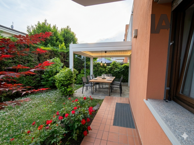 ELEGANTE APPARTAMENTO 2 CAMERE ARREDATO CON AMPIO GIARDINO ABANO TERME €.270.000 - rif.CL539

Pro...