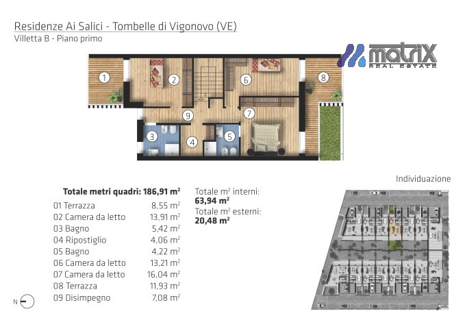 Villa 140 mq calpestabili Fotovoltaico 6 Kw con inverter Cl A4

A pochi Km dal centro di Sant'Ang...