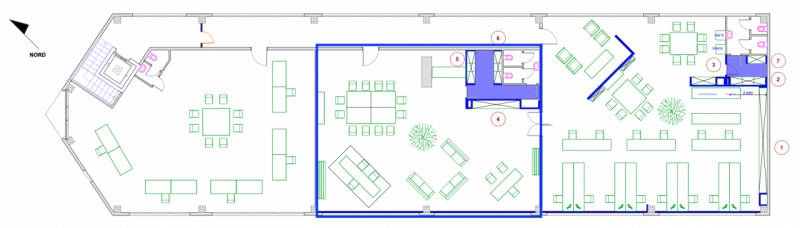 ESCLUSIVA Palladio Re Group - Proponiamo in locazione un elegante laboratorio con finiture da uff...