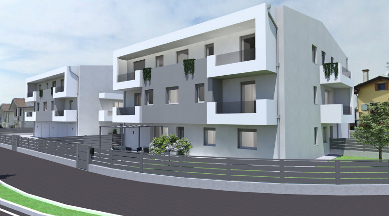 SAONARA: appartamento al piano primo in un moderno complesso residenziale in costruzione composto...