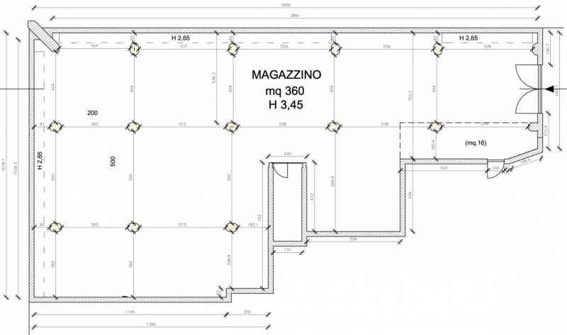 MAGAZZINO IN AFFITTO DI AMPIA METRATURA, PADOVA VIA PELLIZZO 15
Località: Padova, Via Pellizzo 15...