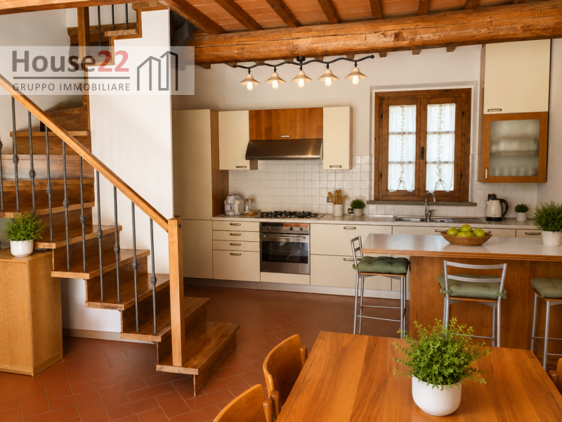 MONTESPERTOLI - FIRENZE. Scopri questo affascinante CASALE DEL '700 situato nel cuore di Montespe...