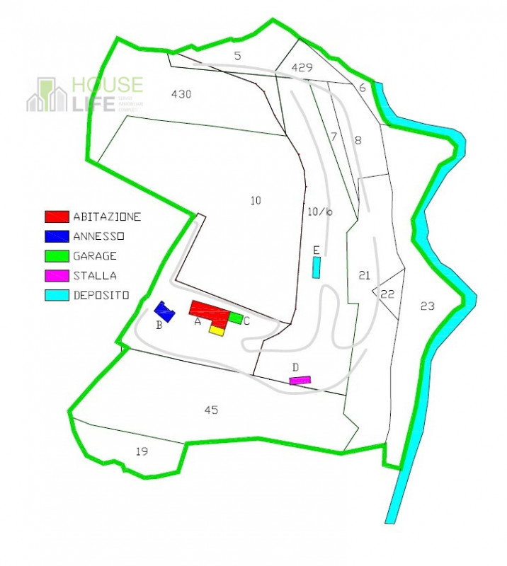 FARA VICENTINO: SPLENDIDA PROPRIETA' AGRICOLA IN COLLINA con vigneto, abitazione, annessi rustici...
