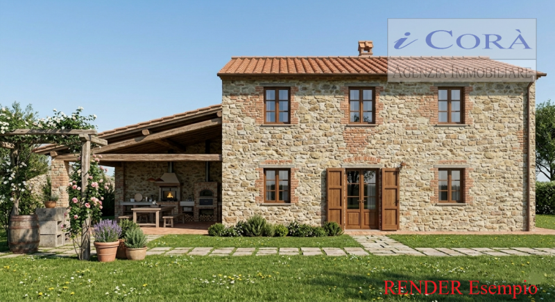 Galzignano Terme collina, proponiamo in vendita rustico su doppio livello in pietra da ristruttur...