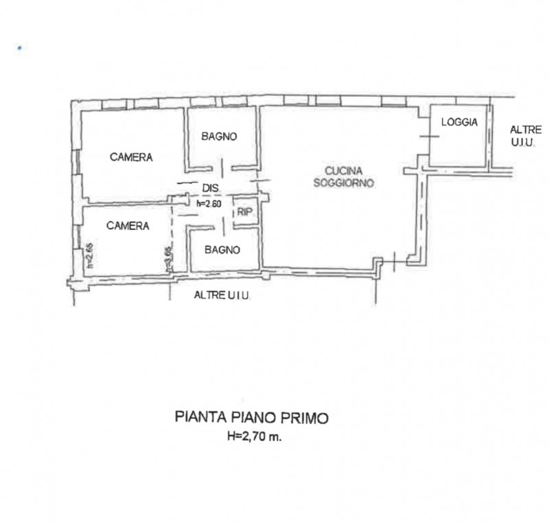Nel centro storico di Castelfranco V.to, fuori mura, lochiamo un appartamento di recente costruzi...