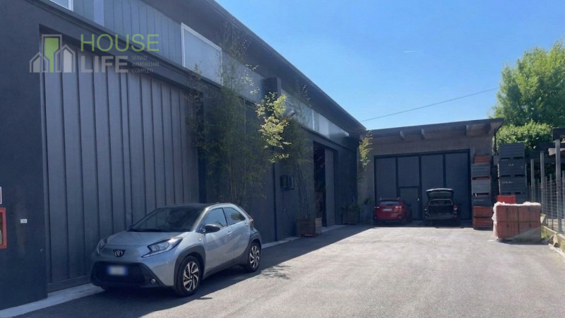 CALDOGNO: AFFITTASI PORZIONE DI CAPANNONE INDUSTRIALE SINGOLO di mq 850 circa H 5,50 sotto trave,...