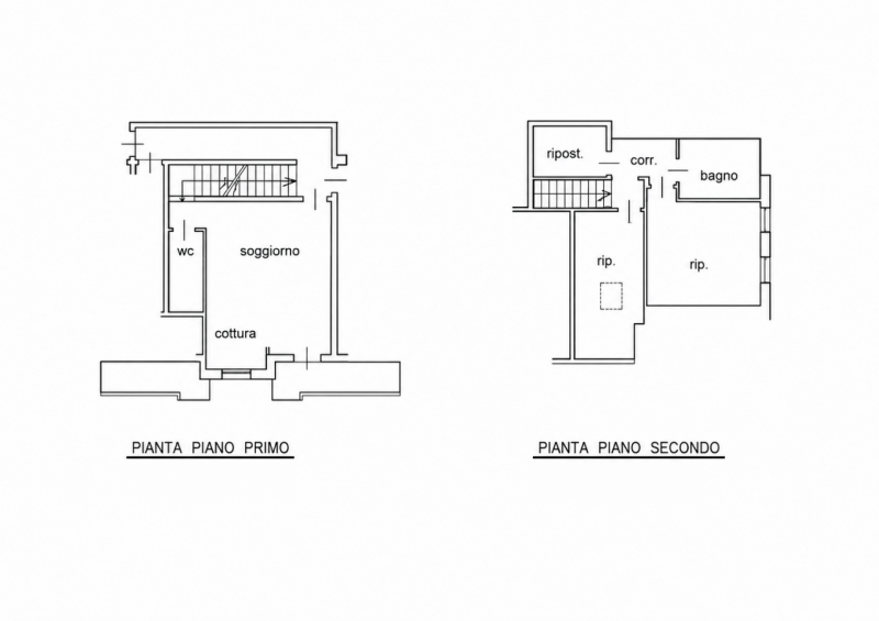 A San Gaetano proponiamo in vendita appartamento duplex al primo piano, recentemente ristrutturat...