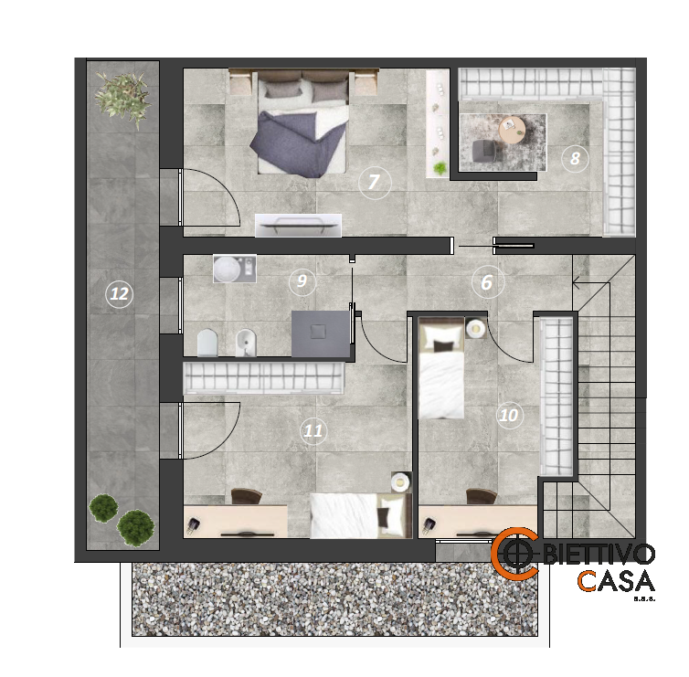MASSANZAGO, RIF. FL1: in Via Goldoni, a due passi dal verde del Parco di Villa Baglioni, nasce un...