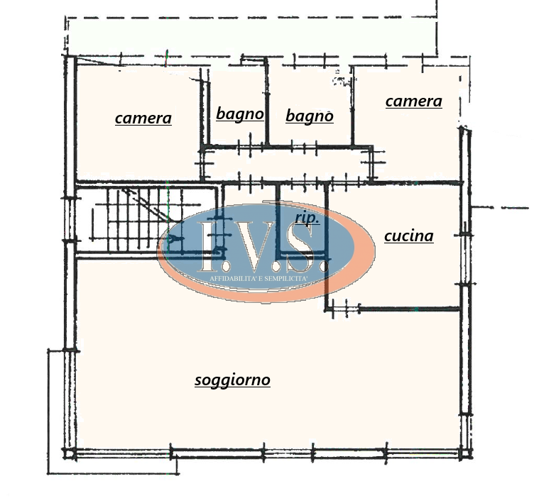 MONTEGALDELLA proponiamo la vendita di due appartamenti un bicamere e un tricamere in una palazzi...