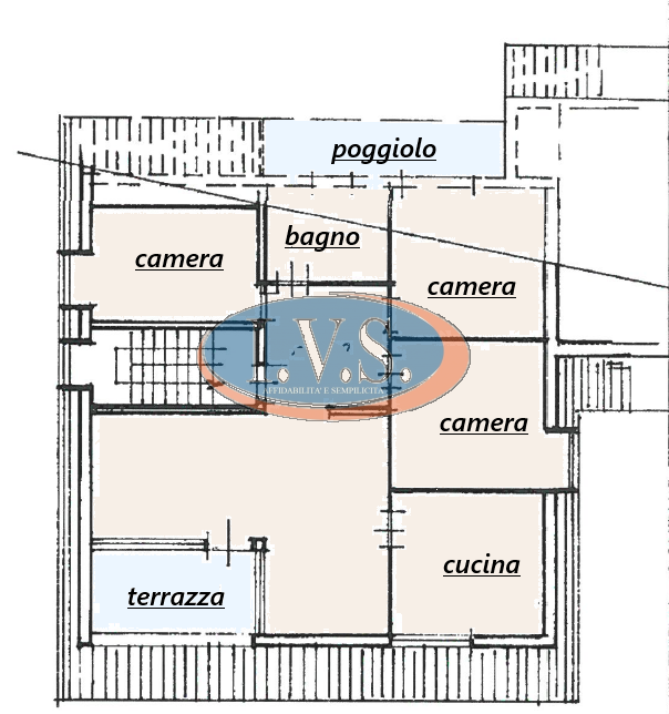 MONTEGALDELLA proponiamo la vendita di due appartamenti un bicamere e un tricamere in una palazzi...