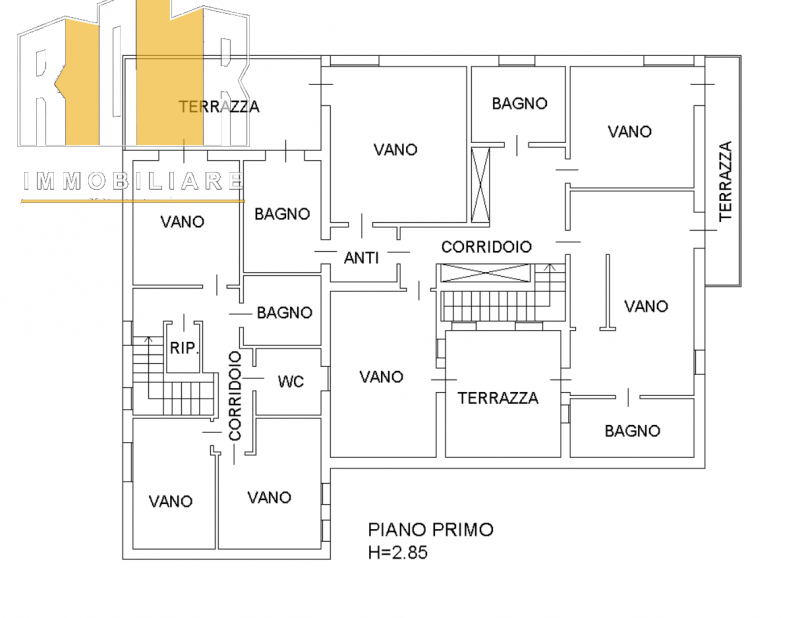 Asta telematica 30.07.2026 ore 14:30

Villa degli anni settanta, con sedime irregolare, sviluppat...