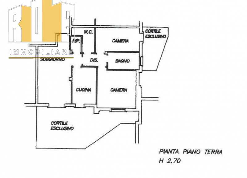 Asta telematica 29.07.2026 ore 15:00

Appartamento al piano terra, un annesso garage al piano pri...