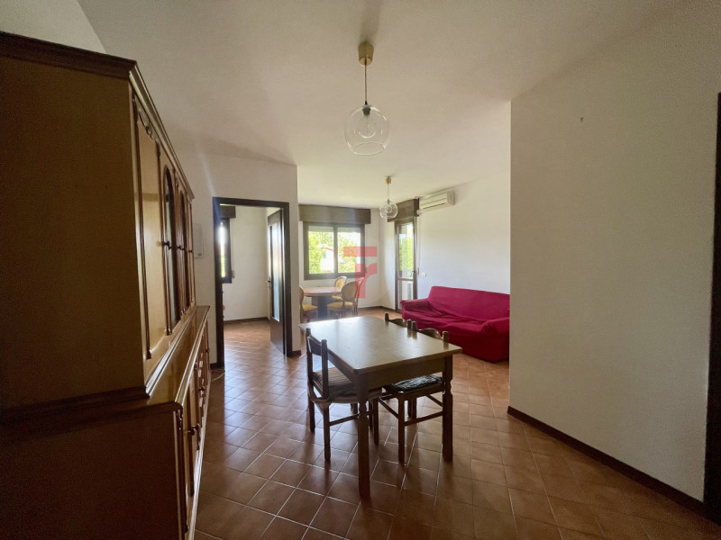 Appartamento trilocale situato a Roncaglia in zona San Leopoldo, in un contesto tranquillo e verd...