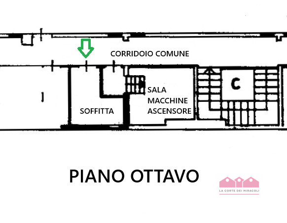 ZONA BANCHE: CURATO E LUMINOSO MINI APPARTAMENTO CON SOFFITTA IN ZONA TRANQUILLA E BEN ABITATA, A...
