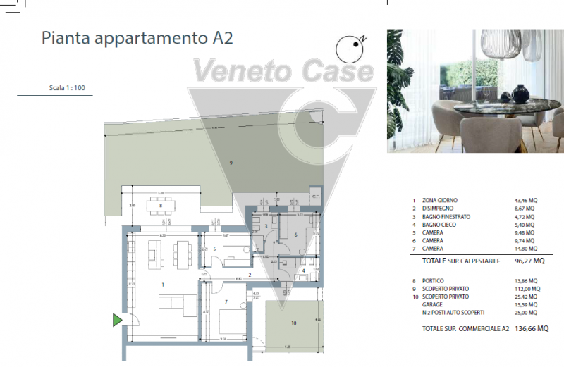 Se stai cercando un appartamento che combini eleganza, spazio e una posizione strategica a Padova...