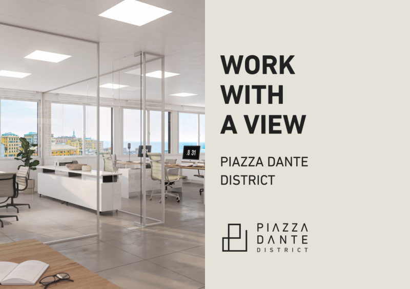 Genova | PIAZZA DANTE DISTRICT - Upgrade Your View

Ufficio direzionale 1000 mq, inserito all’int...