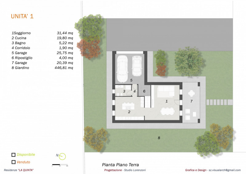 QUINTO VICENTINO – ESCLUSIVA CASA SINGOLA DI NUOVA COSTRUZIONE NELLA LOTTIZZAZIONE "LA QUINTA"

N...