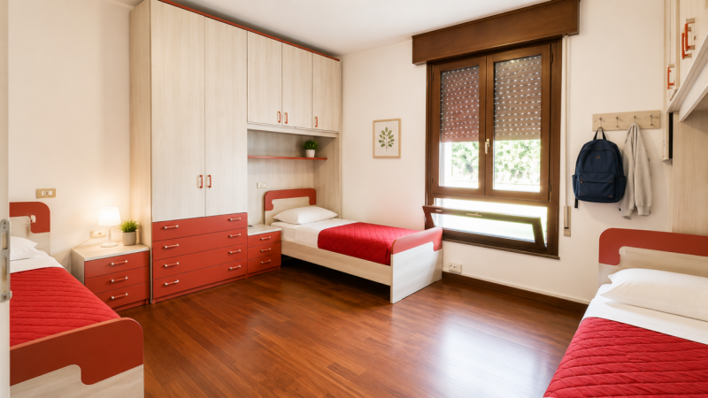 Proponiamo in affitto spazioso appartamento indipendente NON ARREDATO con ampio giardino privato,...
