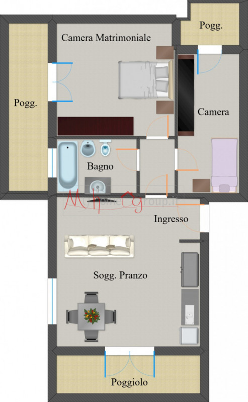 DUE CARRARE (RIF: A0106-R): Nel cuore di Due Carrare, in una zona tranquilla e ben servita, propo...