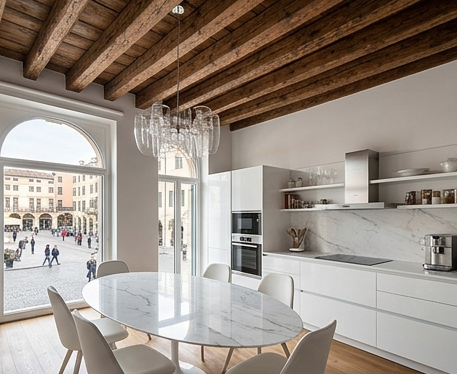 Nel cuore del centro storico, proponiamo una prestigiosa palazzina completamente ristrutturata co...