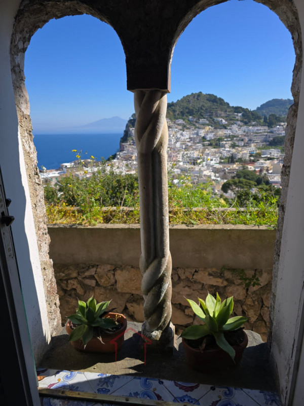 Scopri un'esclusiva opportunità immobiliare nel cuore dell'isola di Capri: una splendida casa sin...